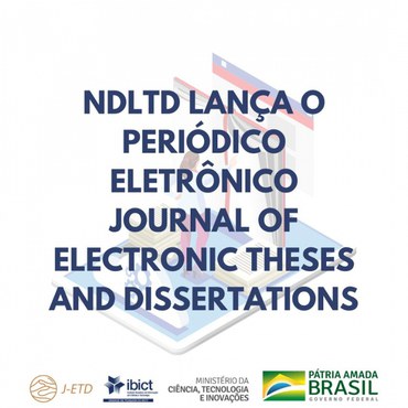 NDLTD lança o Journal of Electronic Theses and Dissertations .jpeg