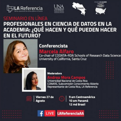 LA Referencia promove webinar sobre “Profissionais em Ciência de Dados na Academia: O que eles fazem e o que podem fazer no futuro?"