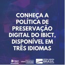 Política de Preservação Digital do Ibict