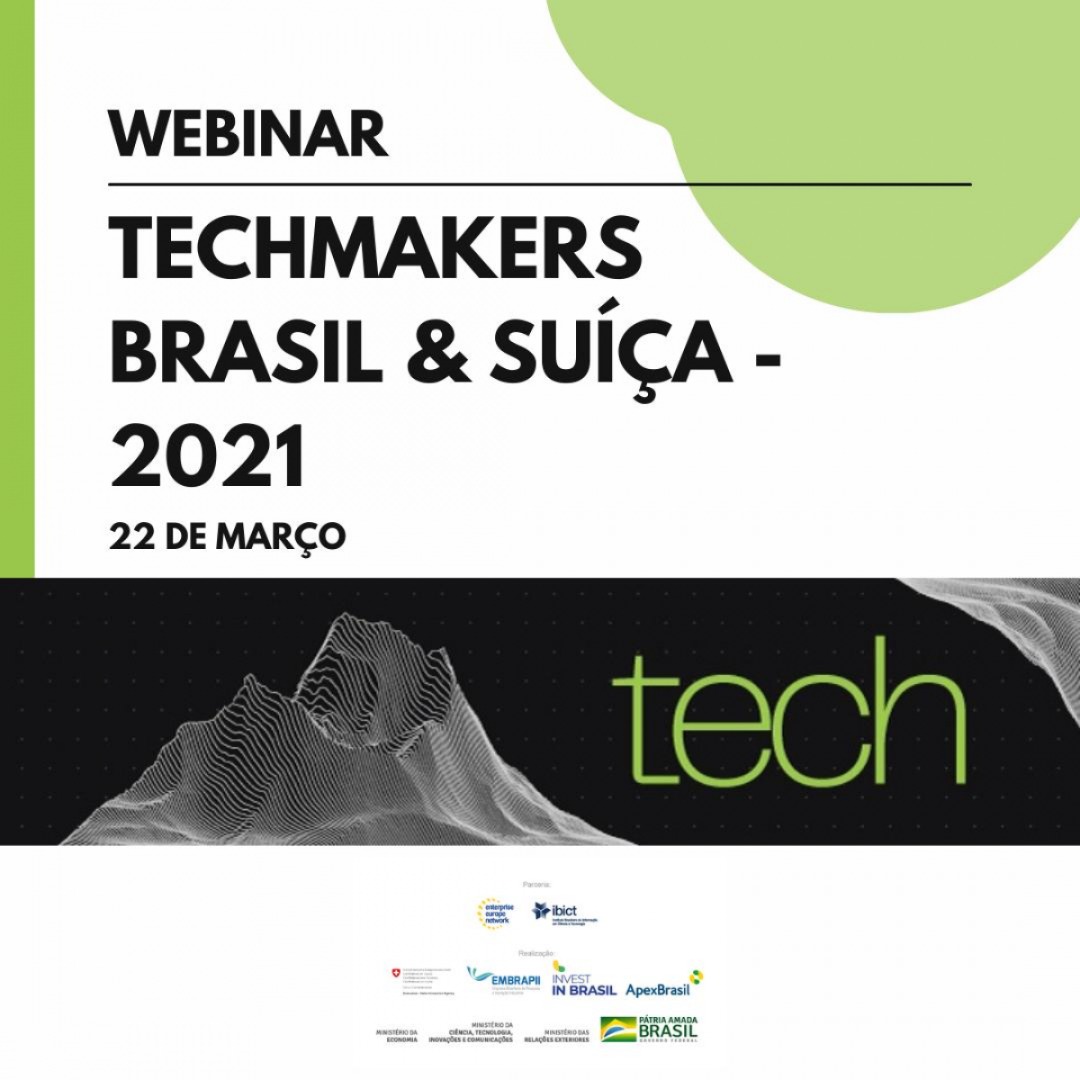 Inscrições abertas para o Webinar da 2ª edição TechMakers Brasil e  Suíça.jpg — Instituto Brasileiro de Informação em Ciência e Tecnologia