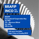 IMAGEM - Inscrições abertas: BRAFIP INCODAY 2021 - International Cooperation Day