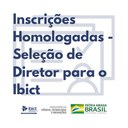 Inscrições homologadas