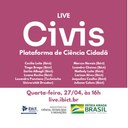 IMG - Webinar do Ibict promove o lançamento da Civis - Plataforma de Ciência Cidadã