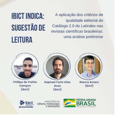 IMG - A aplicação dos critérios de qualidade editorial do Catálogo 2.0 do Latindex nas revistas científicas brasileiras: uma análise preliminar