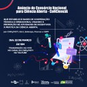 IMG- Consórcio Nacional Para Ciência Aberta - CoNCienciA será lançado em live