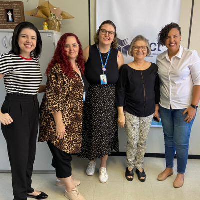 IMG -  Ibict recebe visita de representantes da Biblioteca Universitária da UFSC