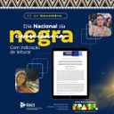 Dia Nacional da Consciência Negra com indicação de leitura