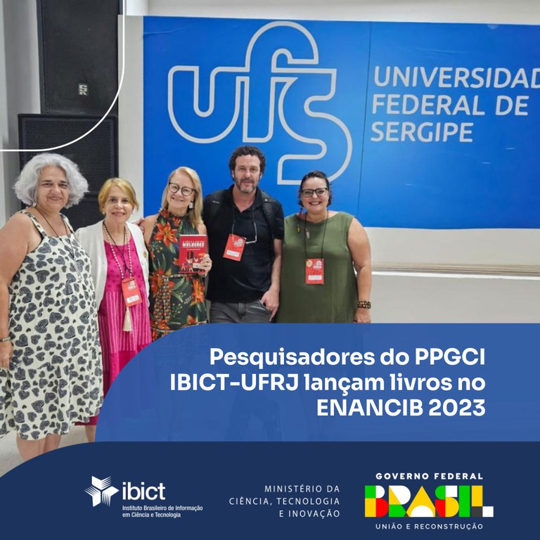 Pesquisadores Do PPGCI IBICT-UFRJ Lançam Livros No ENANCIB 2023 ...