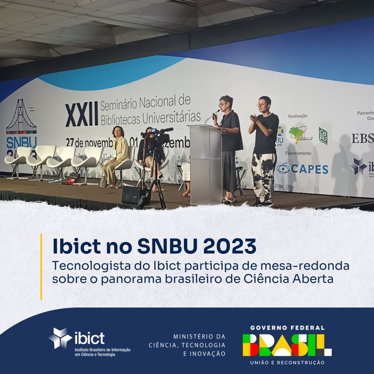 IMG- Tecnologista do Ibict participa de mesa-redonda sobre o panorama brasileiro de Ciência Aberta