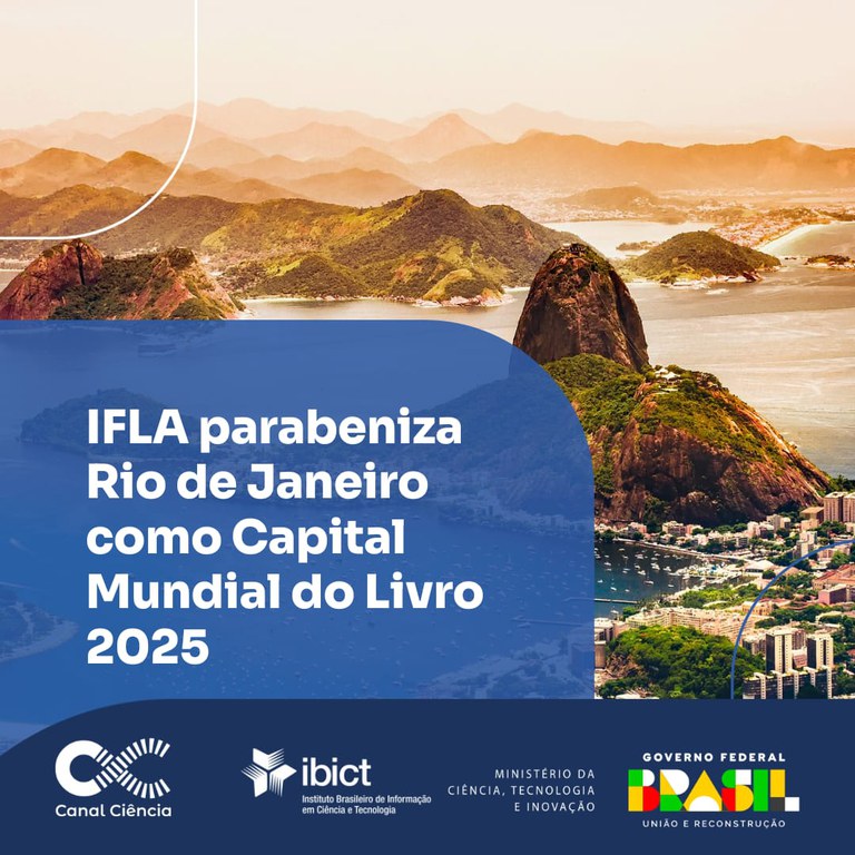 IMG -  IFLA parabeniza Rio de Janeiro como Capital Mundial do Livro 2025