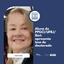 Aluna do PPGCI/UFRJ/Ibict apresenta tese de doutorado