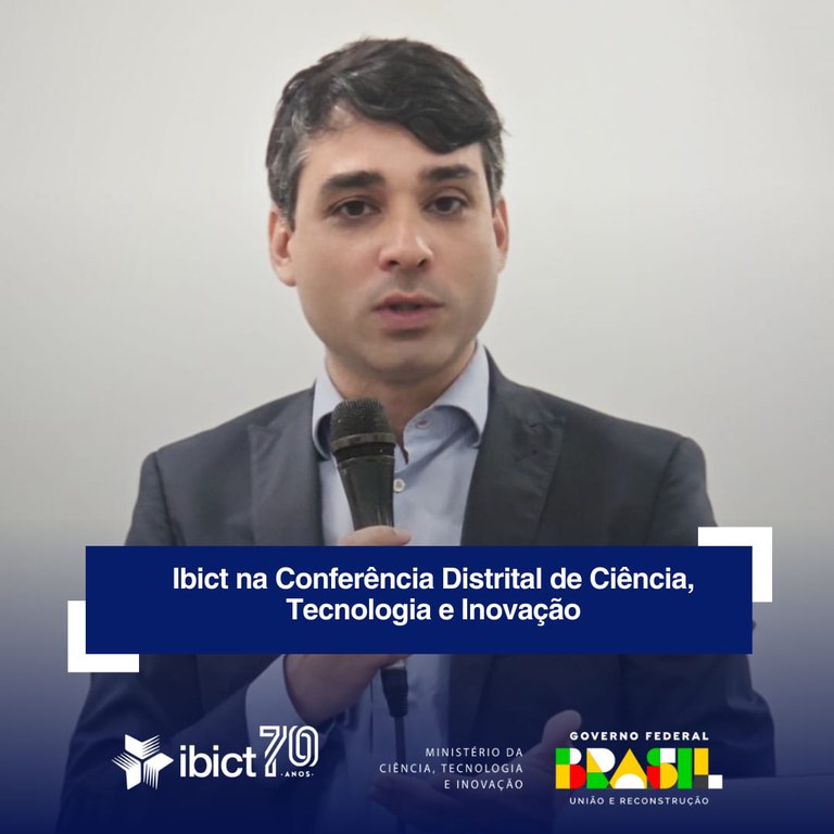 Ibict na Conferência Distrital de Ciência, Tecnologia e Inovação