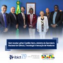 Ibict recebe Luther Castillo Harry, ministro da Secretaria Nacional de Ciência, Tecnologia e Inovação de Honduras