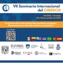 IMG -  Seminário do Círculo Iberoamericano de Ciência da Informação Documental (CIIBERCID) acontece em outubro, na Colômbia