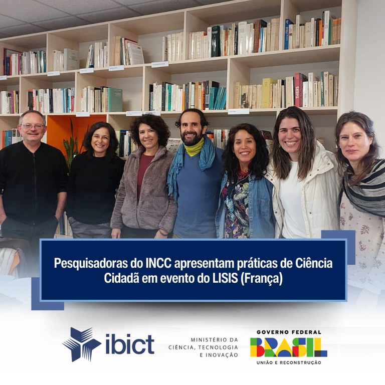 IMG - Pesquisadoras do INCC apresentam práticas de Ciência Cidadã em evento do LISIS (França)