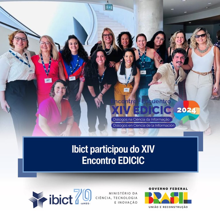 Ibict participou do XIV Encontro EDICIC