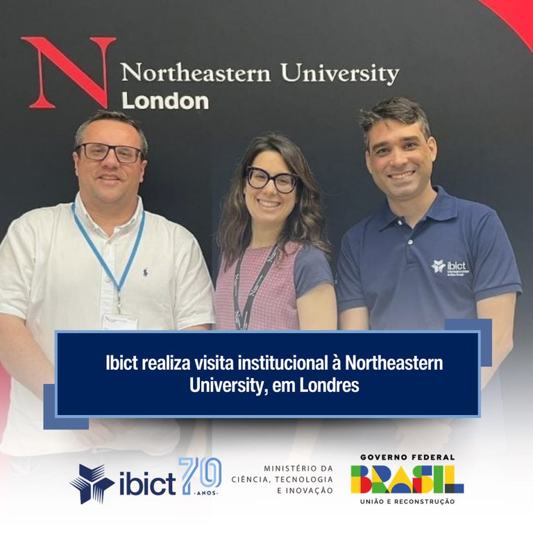 Ibict realiza visita institucional à Northeastern University, em Londres