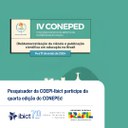 Pesquisador da COEPI-Ibict participa da quarta edição do CONEPEd
