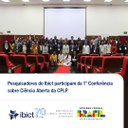 IMG - Pesquisadores do Ibict participam da 1ª conferência sobre ciência aberta da CPLP