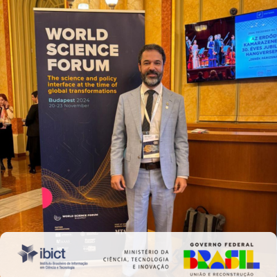 Diretor do Ibict participa do 11º Fórum Mundial de Ciência, em Budapeste