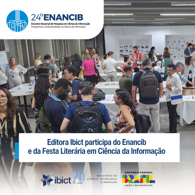 IMG- Editora  Ibict participa do Enancib e da Festa Literária em Ciência da Informação (Flic)