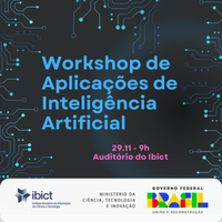 O evento é gratuito e será realizado das 9h às 11h, no auditório do Ibict, em Brasília.