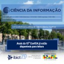 IMG -  Anais da 15ª ConfOA já estão disponíveis para leitura