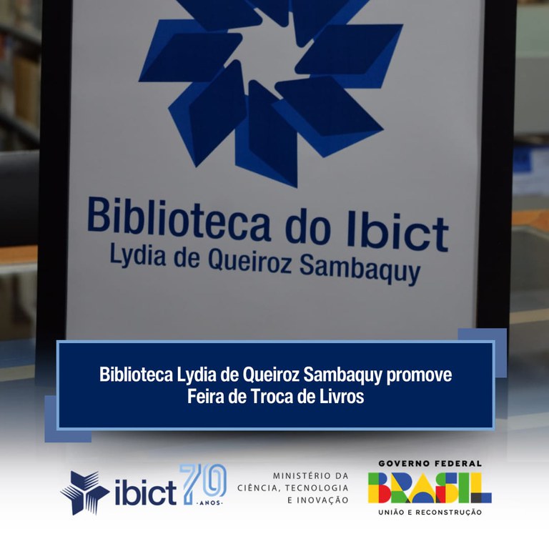 IMG -  Biblioteca Lydia de Queiroz Sambaquy promove Feira de Troca de Livros