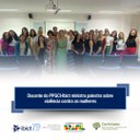 Docente do PPGCI-Ibict ministra palestra sobre violência contra as mulheres