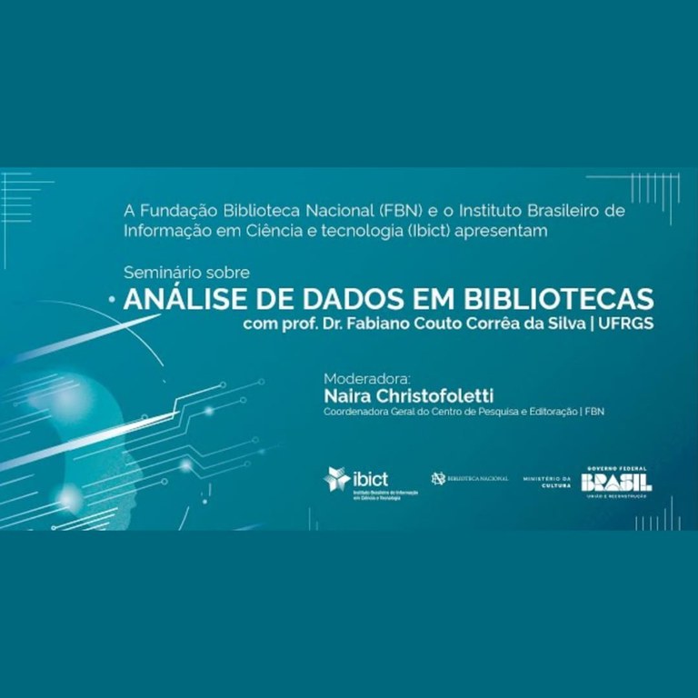 IMG -FBN e Ibict promovem seminário sobre análise de dados em bibliotecas