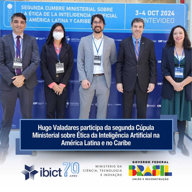 Hugo Valadares participa da segunda Cúpula Ministerial sobre Ética da Inteligência Artificial na América Latina e no Caribe