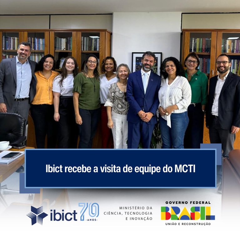 Ibict recebe a visita de equipe do MCTI