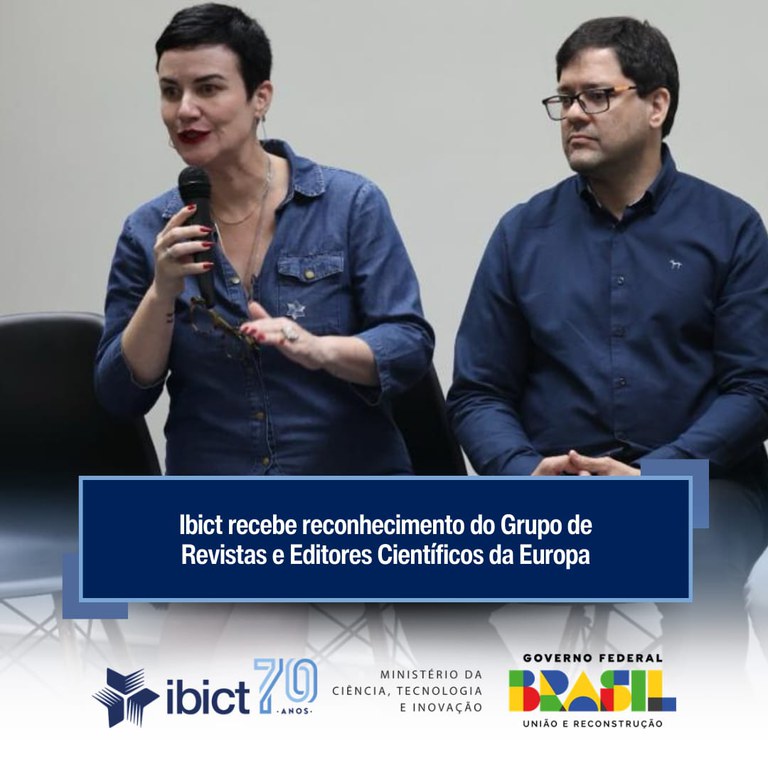 Ibict recebe reconhecimento do Grupo de Revistas e Editores Científicos da Europa