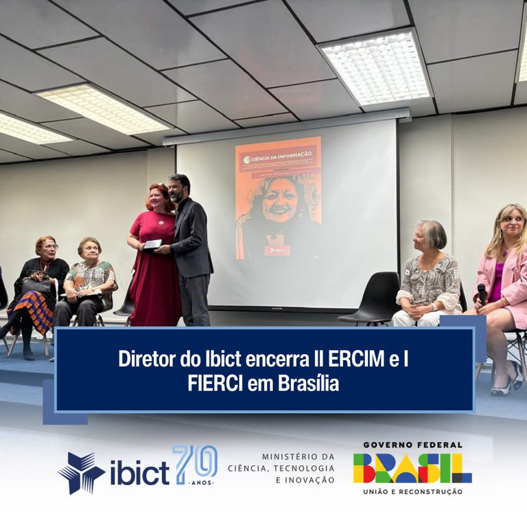 Diretor do Ibict encerra II ERCIM e I FIERCI em Brasília