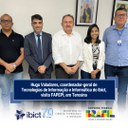 Hugo Valadares, coordenador-geral de Tecnologias de Informação e Informática do Ibict, visita FAPEPI, em Teresina