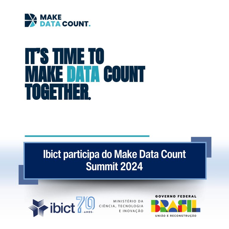 IMG -  Ibict participa do Make Data Count Summit 2024