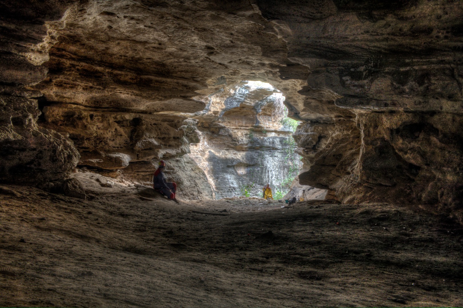 Salão da entrada principal da caverna da Furna Feia. Foto: ICMBio