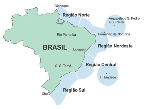Costa Brasileira e atuação dos Centros Marinhos do ICMBio