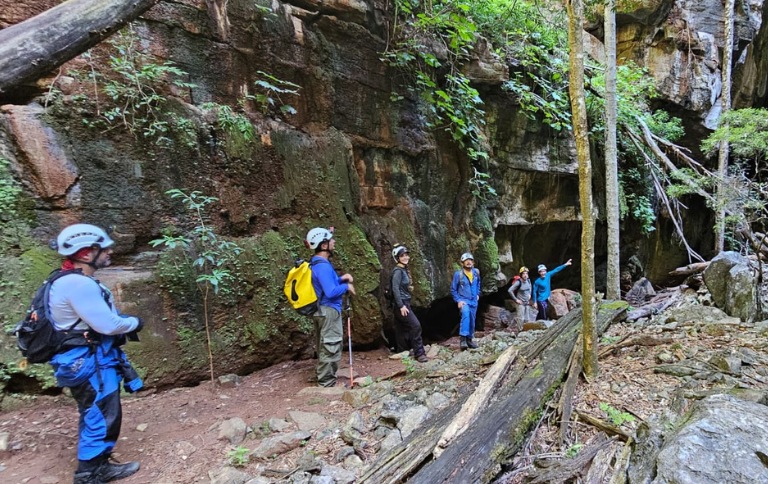 Módulo final do curso de capacitação de guias e condutores de espeleoturismo