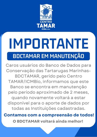 Aviso BDCTAMAR