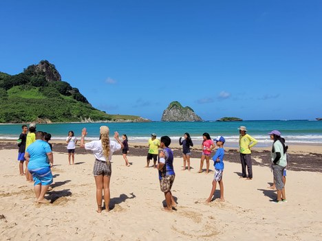 Expectativa é que novas ações de educação e sensibilização ambiental sejam promovidas pelo Centro TAMAR/ICMBio em Fernando de Noronha-PE.