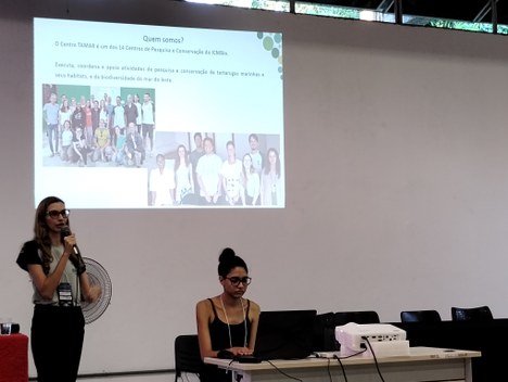 Gabriella T. Pizetta, analista ambiental do Centro TAMAR/ICMBio.