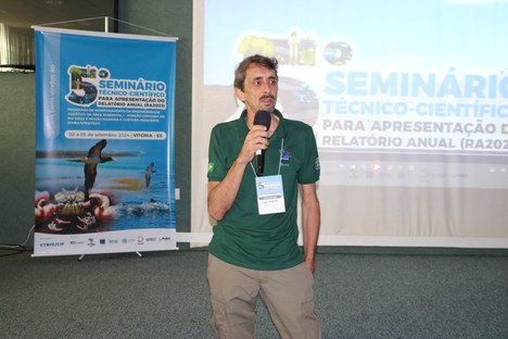 Presidente do CIF e Superintendente do IBAMA-MG, Sérgio Augusto Domingues.