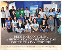 RETAMANE consolida a história da conservação das tartarugas do Nordeste