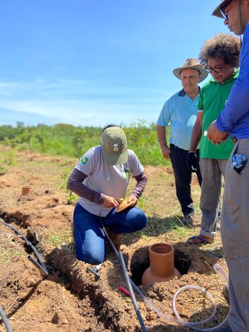 Tecnologia é sustentável e de fácil aplicação - Foto: Katiane Caldas Lima 