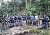 ICMBio combate invasão em UC do Amazonas