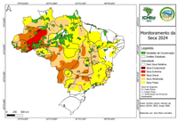 Instituto Chico Mendes realiza ação para garantir segurança alimentar de famílias afetadas pela seca na Amazônia