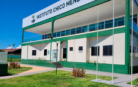 Fachada da nova sede da Gerência Regional Norte em Santarém/PA. Foto: Arquivo/ICMBio