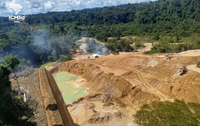 Operação Amazônia Verde desmonta 11 garimpos ilegais no Pará