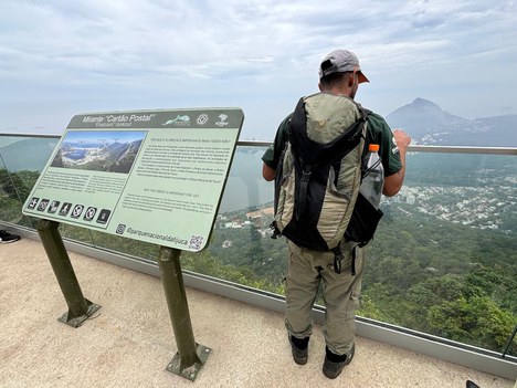 Mirante Cartão Postal é inaugurado com nova trilha para o Corcovado - Foto: Reprodução ICMBio